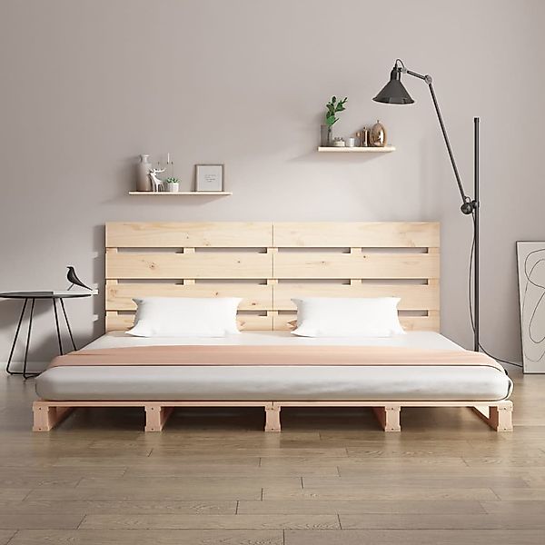 vidaXL Bett Massivholzbett 120x190 cm Kiefer günstig online kaufen