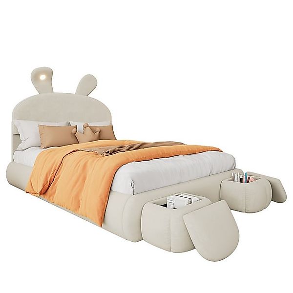 Thanaddo Hochbett Polsterbett,Doppelbett,hydraulisches Bett günstig online kaufen