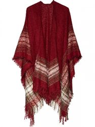 Caspar Poncho Caspar PON010 Damen Poncho günstig online kaufen