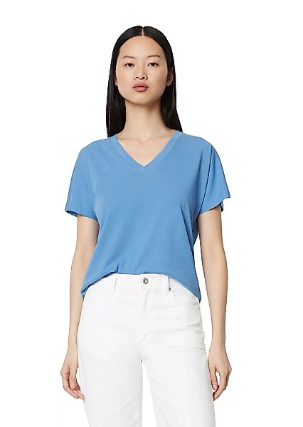 Marc O'Polo V-Shirt markanten, tiefen und weiten V-Neck günstig online kaufen
