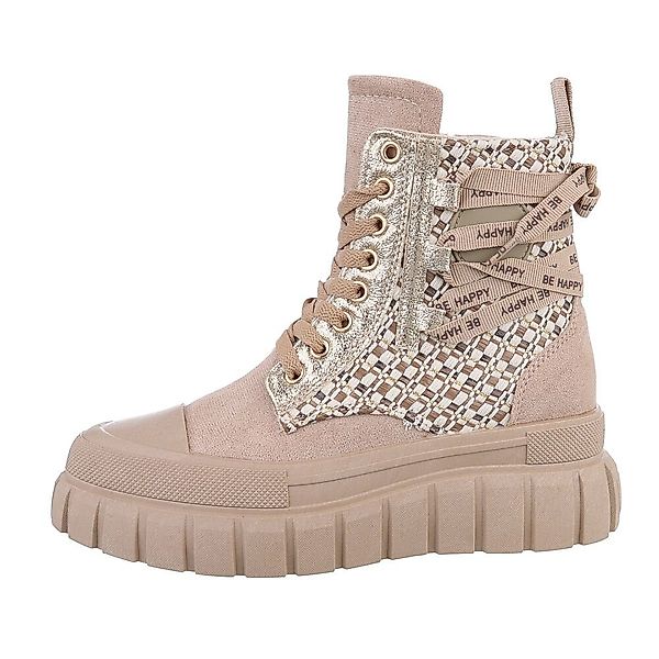 Ital-Design Damen High-Top Freizeit Sneakerboots (85757923) günstig online kaufen