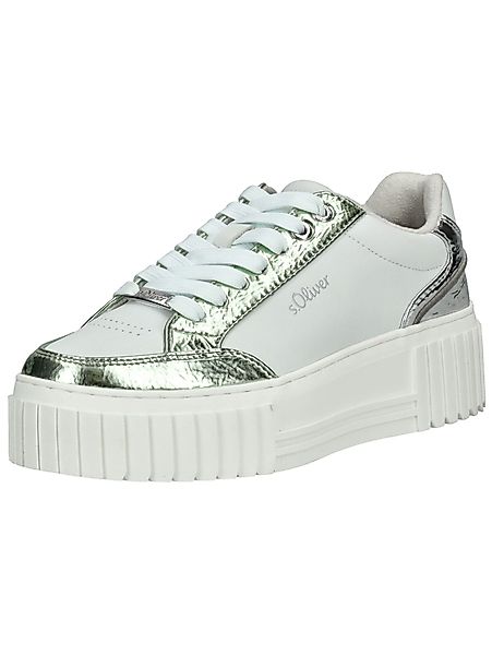 s.Oliver Sneaker Lederimitat Plateausneaker günstig online kaufen
