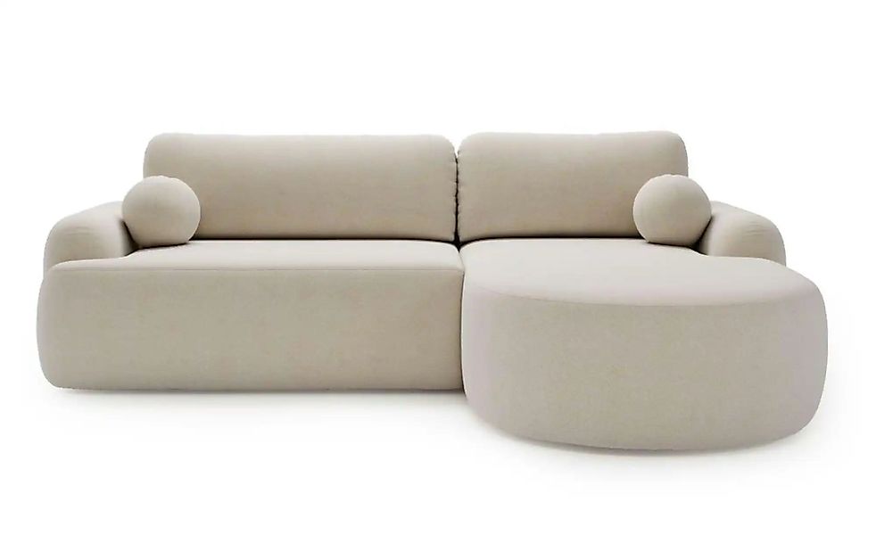Ecksofa  Aurio ¦ beige ¦ Maße (cm): B: 261 H: 91 Polstermöbel > Sofas > 3-S günstig online kaufen
