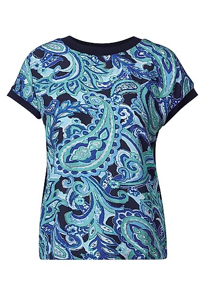 STREET ONE T-Shirt - T-Shirt -  Materialmix Print Shirt günstig online kaufen
