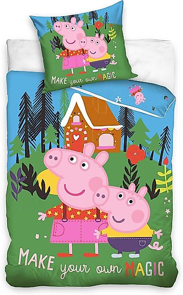 Carbotex Wendebettwäsche Lizenz Wendebettwäsche 135x200/80x80cm günstig online kaufen