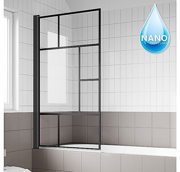 SONNI Badewannenaufsatz Duschabtrennung für Badewanne Faltbar 80x140cm,Dusc günstig online kaufen