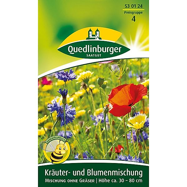 Quedlinburger Kräuter- und Blumenmischung ohne Gräser günstig online kaufen