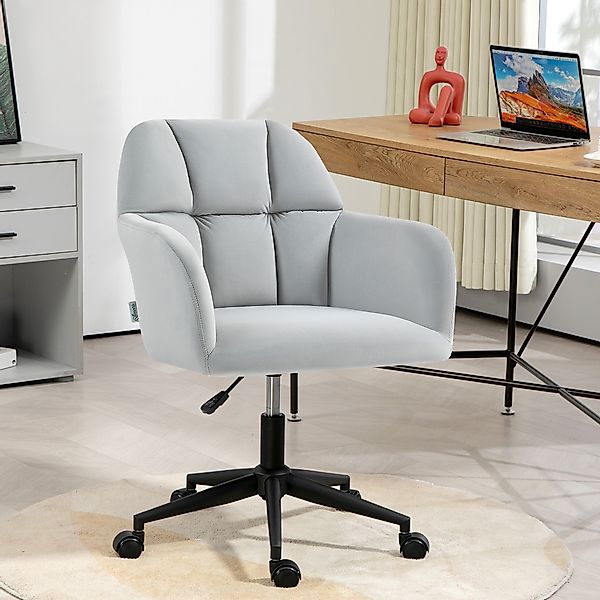 HOMCOM Drehstuhl höhenverstellbar modern für Wohnzimmer und Büro, Schreibti günstig online kaufen
