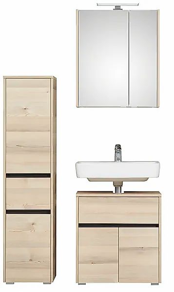 Saphir Badmöbel-Set »Quickset 393« Komplett-Set, 3 Stk. tlg. günstig online kaufen