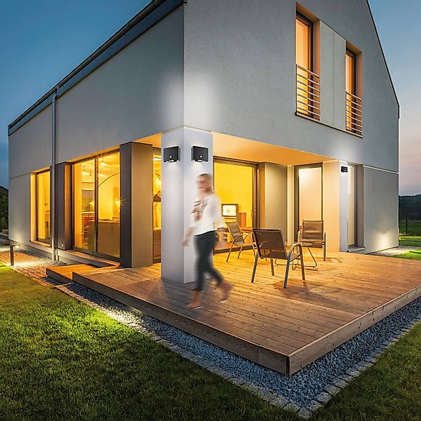 JUST LIGHT Wandleuchte »AMIN«, 2 flammig, Leuchtmittel LED-Modul   LED fest günstig online kaufen