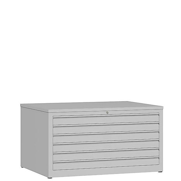 Steelboxx Mehrzweckschrank Lüllmann® Zeichnungsschrank, 6 Schubladen DIN A1 günstig online kaufen