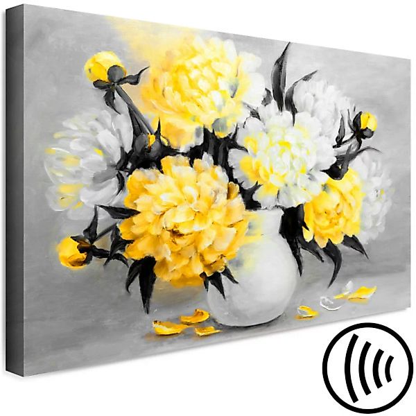 Bild auf Leinwand Fragrant Colours (1 Part) Wide Yellow XXL günstig online kaufen