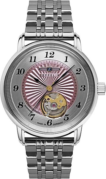 ZEPPELIN Automatikuhr Friedrichshafen Lady Open Heart günstig online kaufen