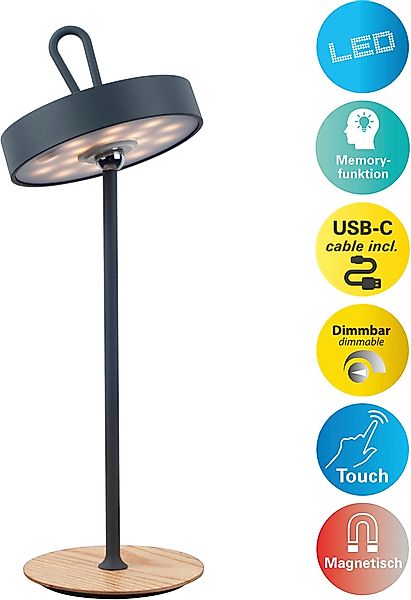 my home LED Tischleuchte Charmont mit günstig online kaufen