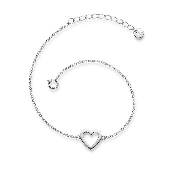 Glanzstücke München Silberarmband Herz silber, aus günstig online kaufen