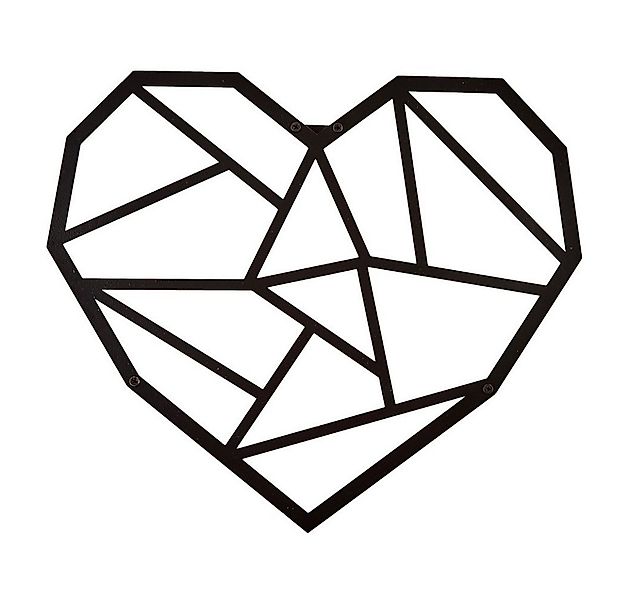 Hansmeier Wanddekoobjekt Wanddeko aus Metall, Wasserfest, Für Außen & Innen günstig online kaufen