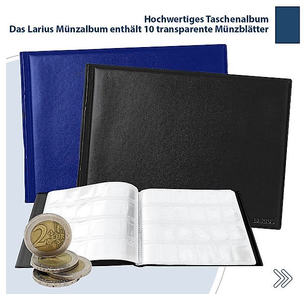 Larius Schmuckkasten Larius Münzenalbum für 240 Münzen, Gedenkmünzen, 2 Eur günstig online kaufen