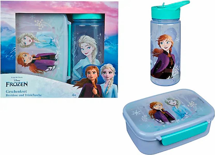 Scooli Lunchbox »Frozen«, (Set, 2 tlg.), mit Trinkflasche günstig online kaufen