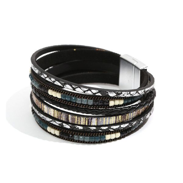 The Beauty House Lederarmband Boho mehrreihig günstig online kaufen