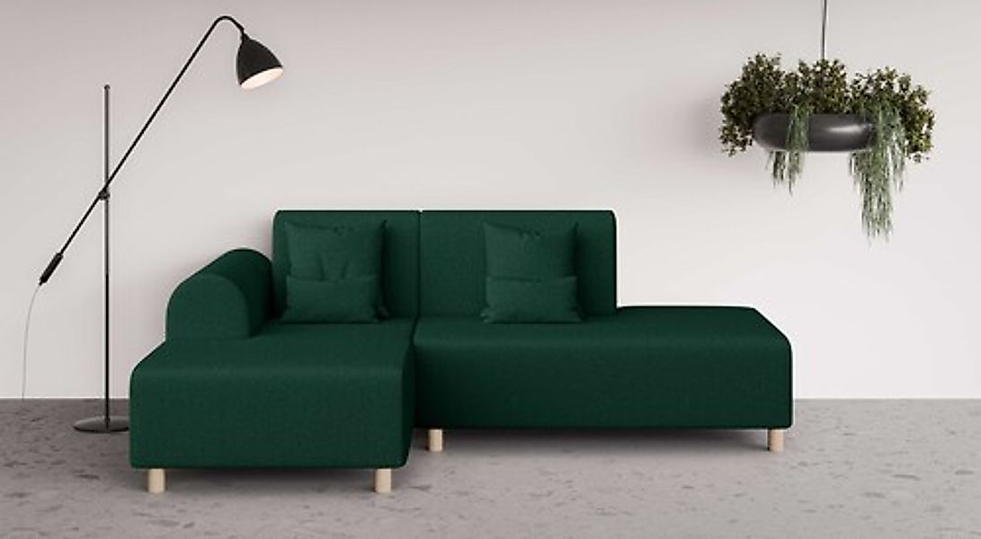 OTTO home Ecksofa »Suyala« L-Form mit Hocker günstig online kaufen