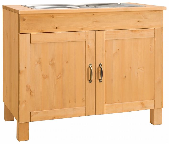 Home affaire Spülenschrank "Alby", Breite 100 cm, 1 Fach günstig online kaufen