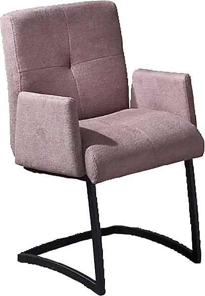 exxpo - sofa fashion Freischwinger "Affogato mit komfortablen Armlehnen", S günstig online kaufen