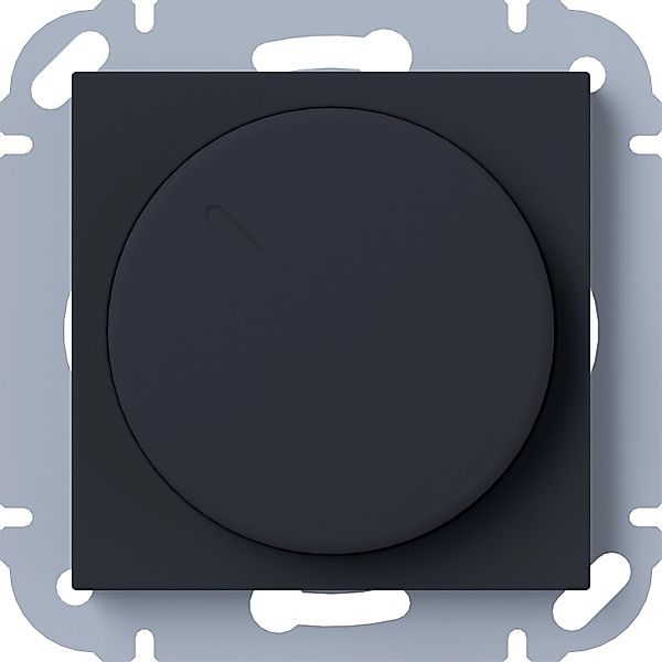 Elektromaterial LED-Dimmer Leonie RL Schwarz günstig online kaufen