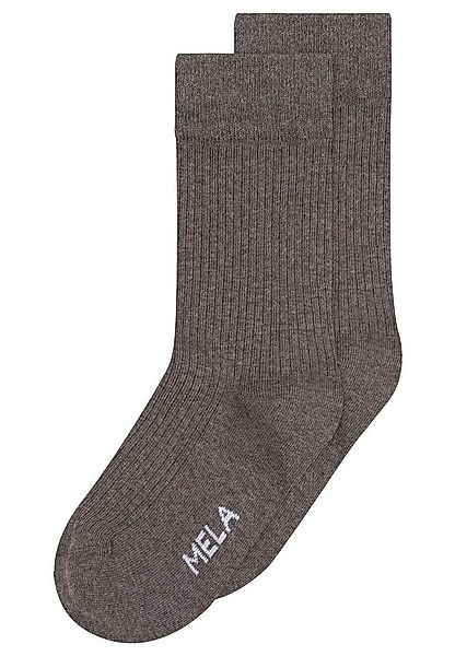 MELA Socken Gerippte Socken 2 Paare Ohne Polyester & Polyamid. Das Elasthan günstig online kaufen