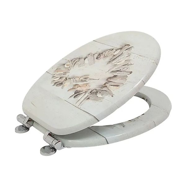 SINOBATH WC Sitz Mit Absenkautomatik MDF Holzkern H163 günstig online kaufen