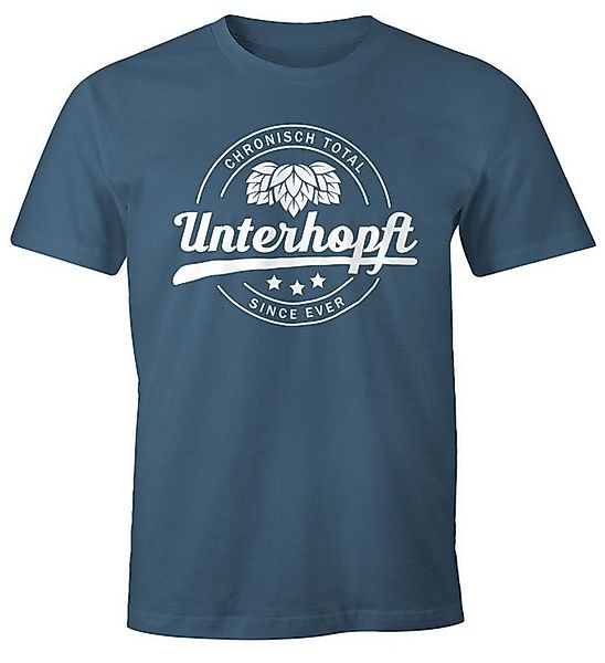 MoonWorks Print-Shirt Chronisch Unterhopft Total Herren günstig online kaufen