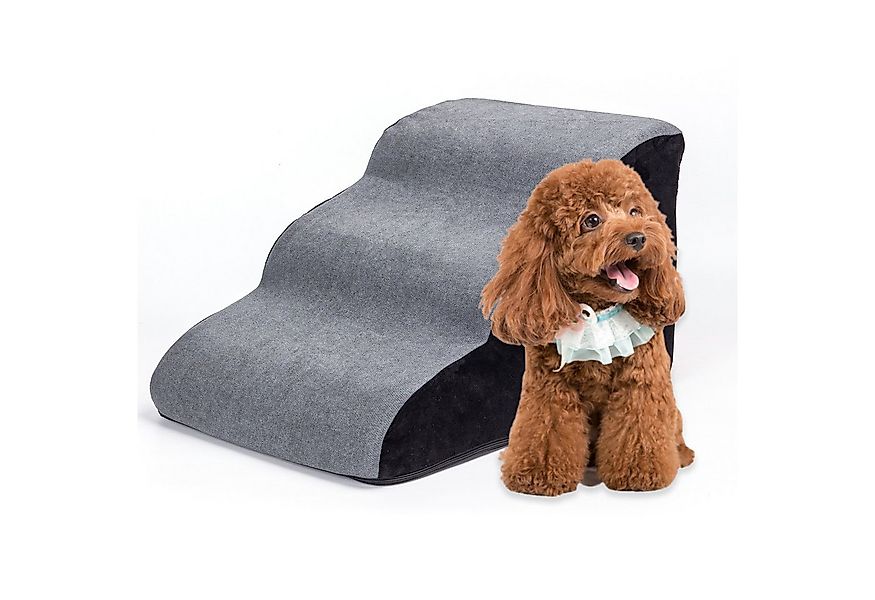 nobleza Tiermatratze Hundetreppe für Kleine Hunde, 3 Stufen Waschbar Hunde günstig online kaufen