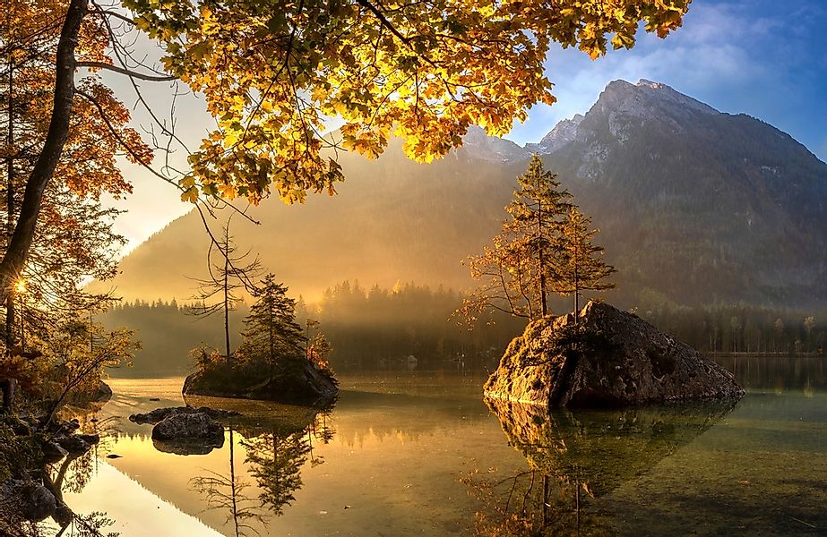 Papermoon Fototapete "Photo-Art KELLER, SEEHINTERSEE" günstig online kaufen
