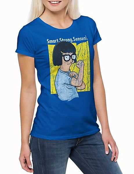 Urban Backwoods Print-Shirt Smart Belcher Damen T-Shirt Bob's Hamburguesas günstig online kaufen