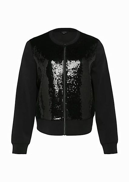 Comma Kurzjacke (1, 1-St) Blouson, Pailletten, Reißverschlusses günstig online kaufen