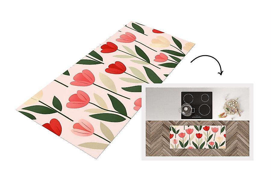 MuchoWow Küchenläufer Tulpen - Modern - günstig online kaufen