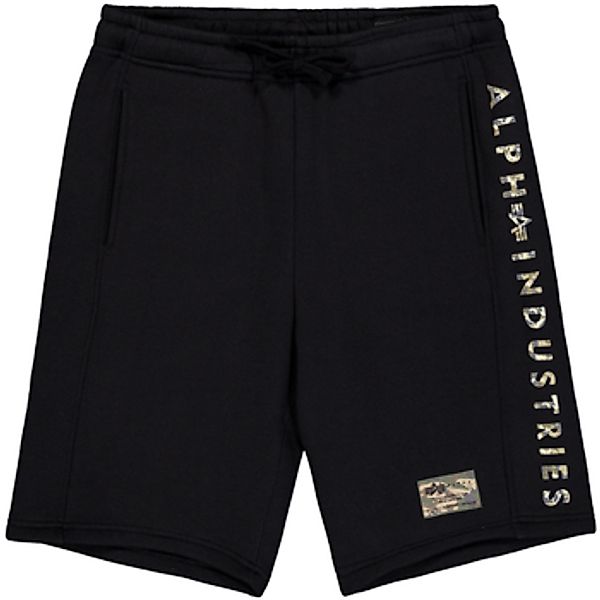 Alpha Industries  Shorts Camo Jogger Shorts - black günstig online kaufen
