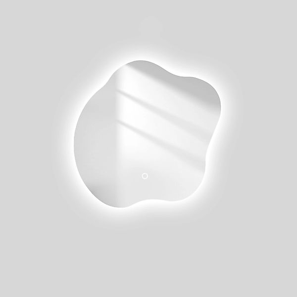 EMKE Badspiegel mit Beleuchtung Wandspiegel Asymmetrische Dekospiegel, 3 Fa günstig online kaufen