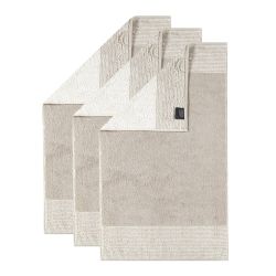 Cawö Gästehandtücher Unisex Gästetuch 3er Pack günstig online kaufen