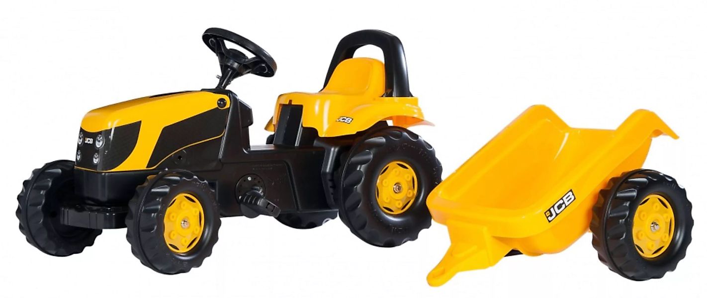 Treppe Traktor Rollykid Jcb Junior Gelb günstig online kaufen