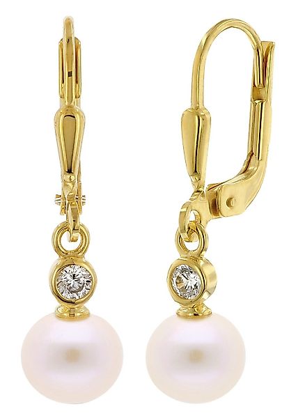 trendor Paar Ohrhänger Damen-333 Gold n- günstig online kaufen