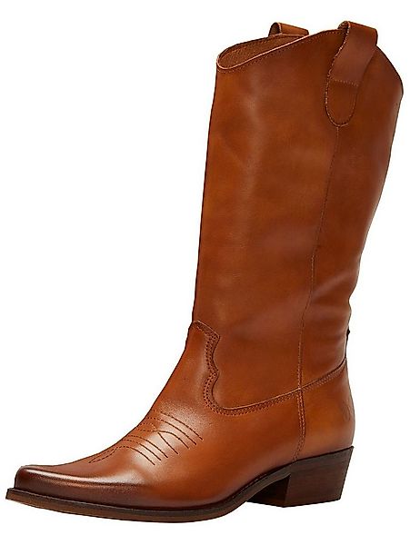 Felmini Stiefelette Leder Cowboy Stiefelette günstig online kaufen