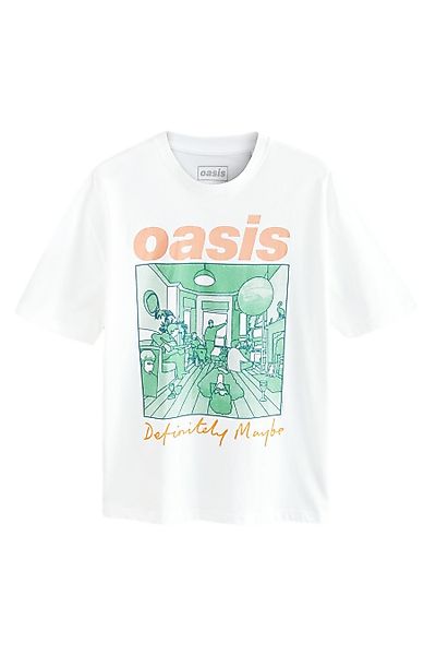 Next T-Shirt Band-T-Shirt Oasis (1-tlg) günstig online kaufen