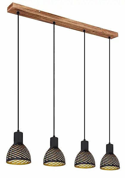 GLOBO LIGHTING Hängeleuchte »LENNA«, Leuchtmittel E27   ohne Leuchtmittel, günstig online kaufen