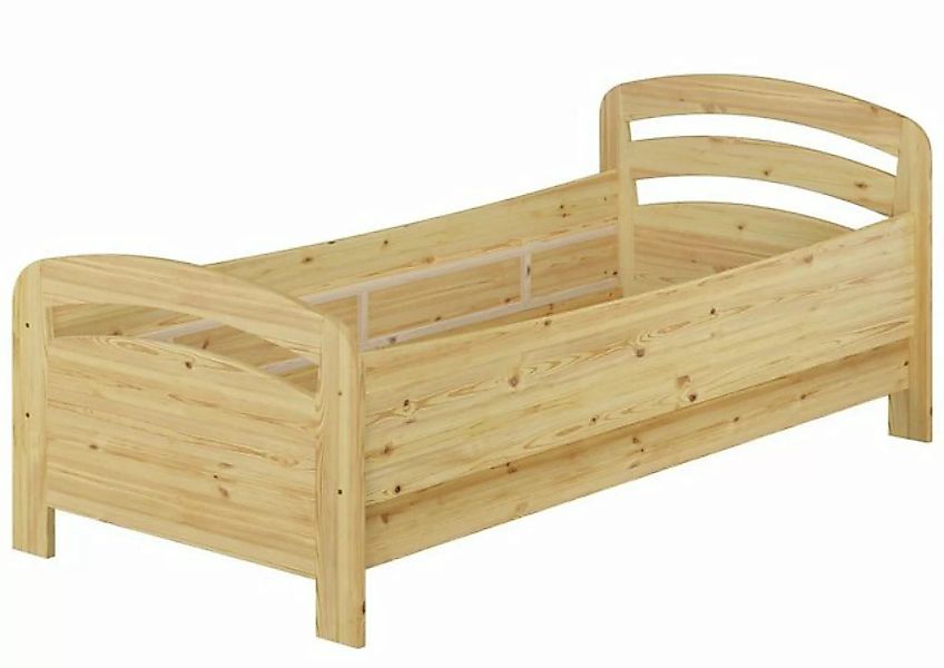 Erst-Holz® Bett extra hoch 90x200 Kiefer massiv ohne Zubehör natur Gr. 90 x günstig online kaufen