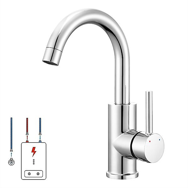 Auralum Max Waschtischarmatur Niederdruck Wasserhahn Bad günstig online kaufen