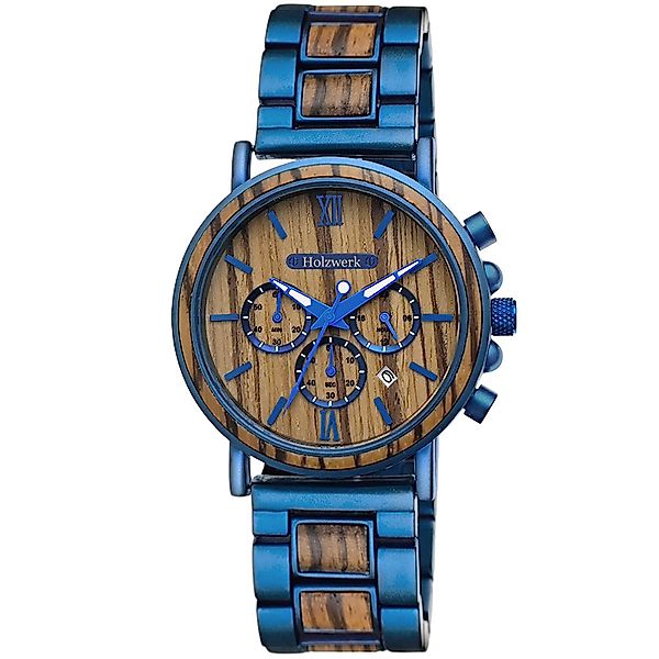 Holzwerk Chronograph Herren Designer Edelstahl & günstig online kaufen