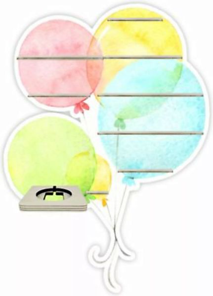 Farbklecks Collection® Regal Musikbox - Ballon Party - passend  Toniebox pl günstig online kaufen