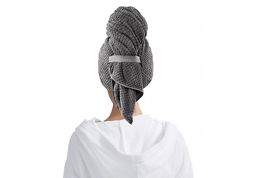 OKWISH Turban-Handtuch Haartuch Haarhandtuch Kopf Turban Handtuch Haartrock günstig online kaufen