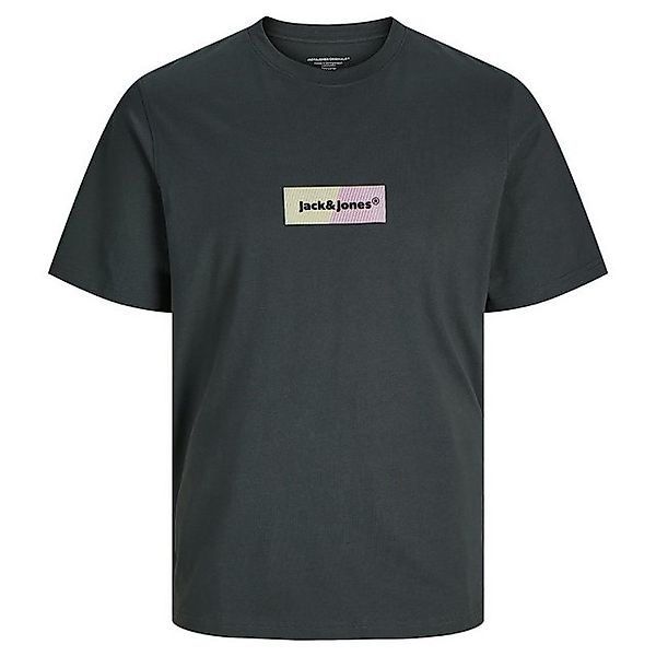 Jack & Jones Rundhalsshirt Große Größen Herren T-Shirt JORBRONX RECTANGLE J günstig online kaufen