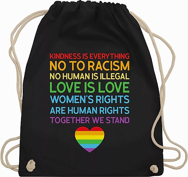 Shirtracer Turnbeutel Together We Stand – günstig online kaufen